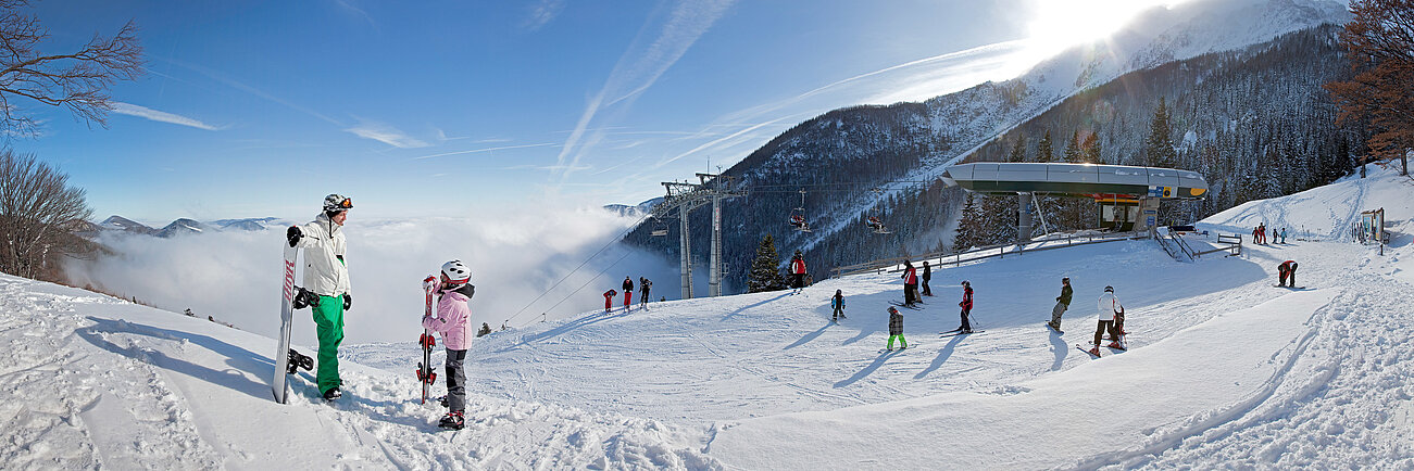 Skifahren und Wintersport in Puchberg am Schneeberg