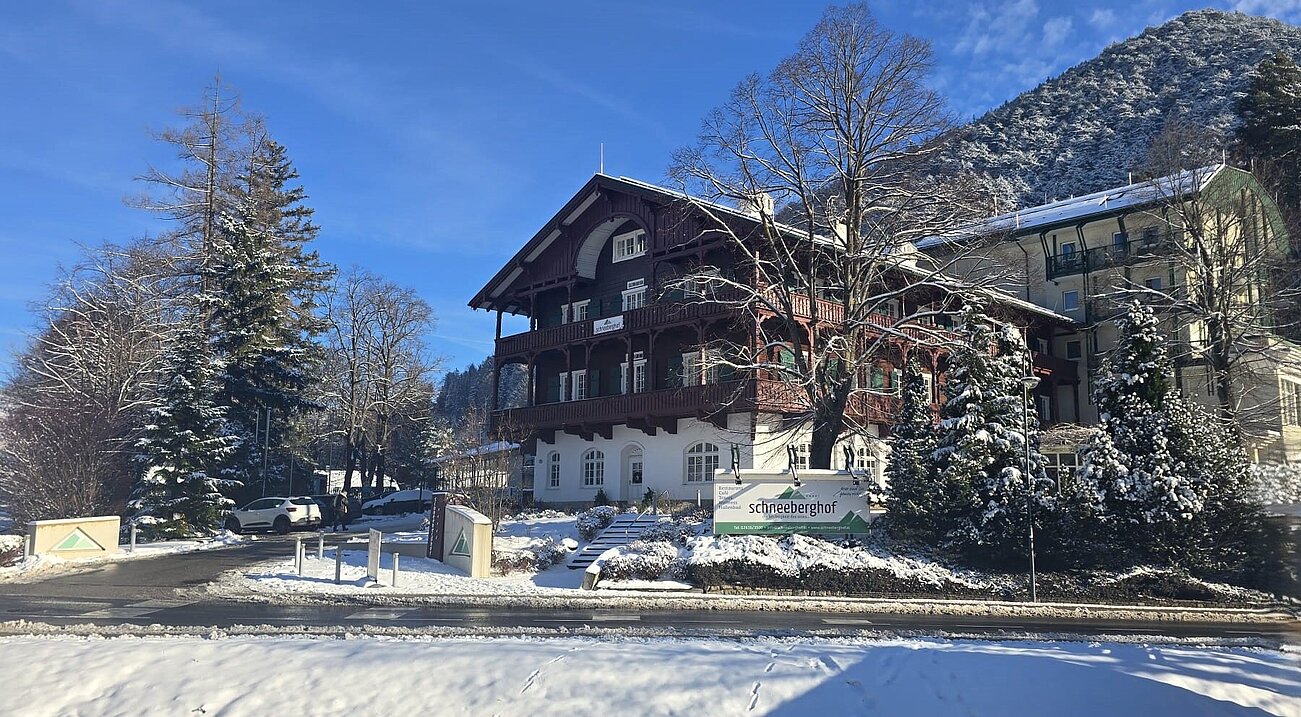 Winterbild des Hotel Schneeberghofs