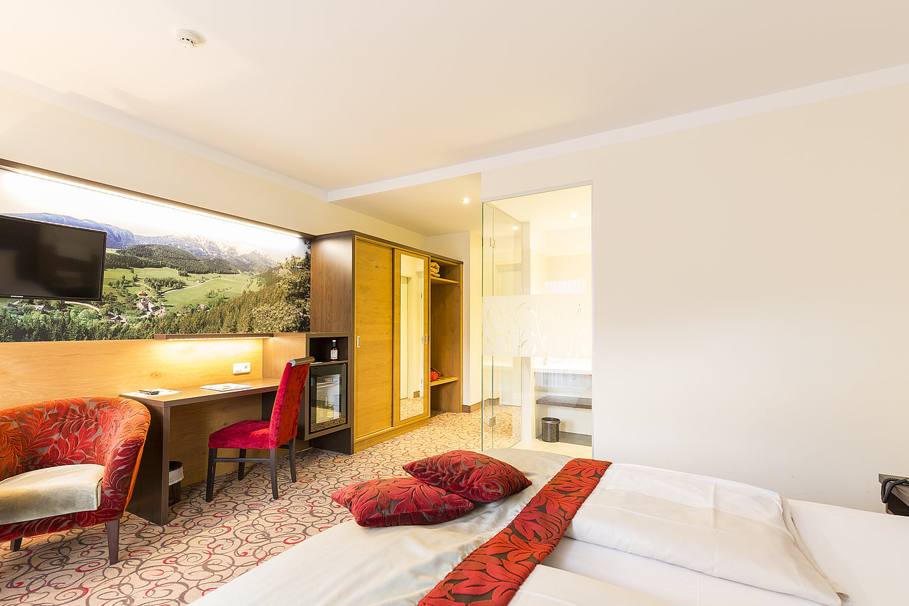 Top ausgestattetes Doppelzimmer Superior im Schneeberghof