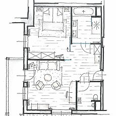 Skizze Suite Vindobona