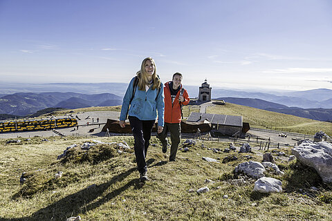 Wandern am Schneeberg in Niederösterreich