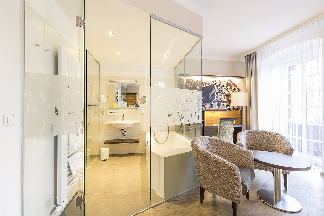 Parkzimmer Deluxe im Schneeberghof